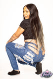 Bold statement jeans