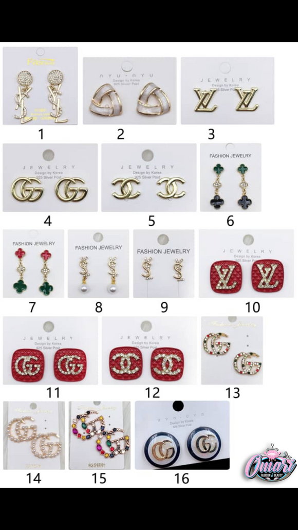 Fashion Earrings.