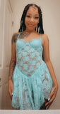 Sexy lace dress.