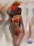 Bikini three piece set.