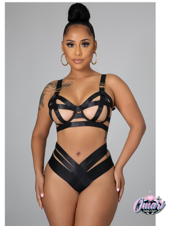 Sexy bandage set.