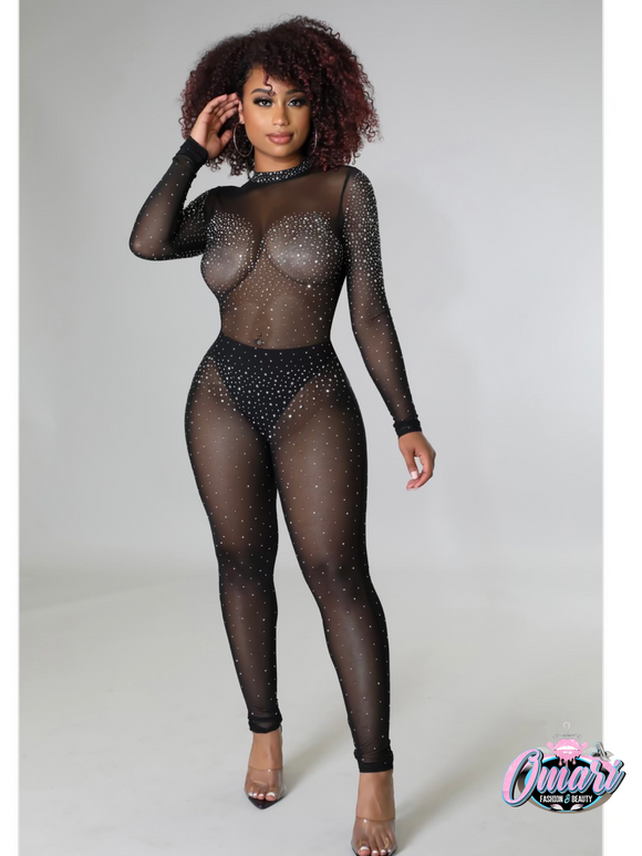 Dripped in Diamond Jumpsuit.