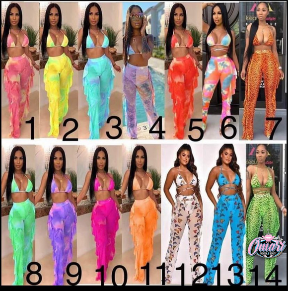 Pants bathing suit